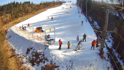 Kamera u nástupu na vlek svah A
