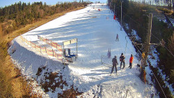 Kamera u nástupu na vlek svah A