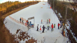 Kamera u nástupu na vlek svah A