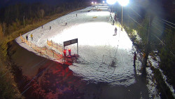 Kamera u nástupu na vlek svah A