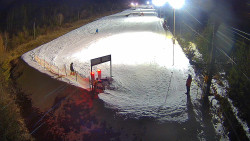 Kamera u nástupu na vlek svah A