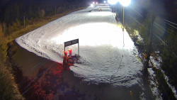 Kamera u nástupu na vlek svah A