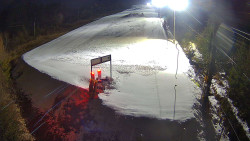 Kamera u nástupu na vlek svah A