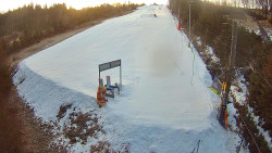 Kamera u nástupu na vlek svah A