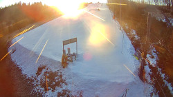 Kamera u nástupu na vlek svah A