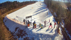 Kamera u nástupu na vlek svah A