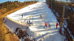 Kamera u nástupu na vlek svah A