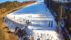 Kamera u nástupu na vlek svah A