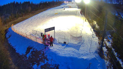 Kamera u nástupu na vlek svah A