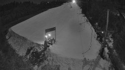 Kamera u nástupu na vlek svah A