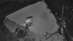 Kamera u nástupu na vlek svah A