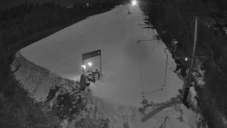 Kamera u nástupu na vlek svah A