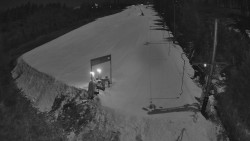 Kamera u nástupu na vlek svah A