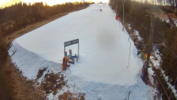 Kamera u nástupu na vlek svah A