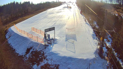 Kamera u nástupu na vlek svah A