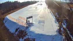 Kamera u nástupu na vlek svah A