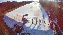 Kamera u nástupu na vlek svah A