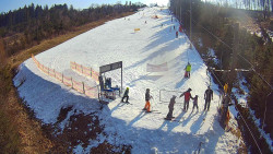Kamera u nástupu na vlek svah A