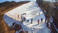 Kamera u nástupu na vlek svah A