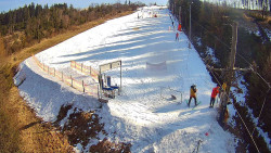 Kamera u nástupu na vlek svah A