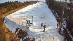 Kamera u nástupu na vlek svah A