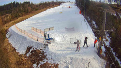 Kamera u nástupu na vlek svah A