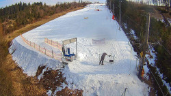 Kamera u nástupu na vlek svah A