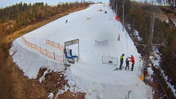 Kamera u nástupu na vlek svah A