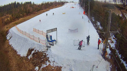 Kamera u nástupu na vlek svah A