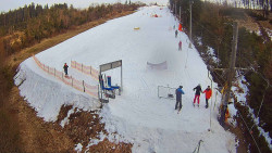 Kamera u nástupu na vlek svah A