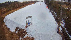 Kamera u nástupu na vlek svah A