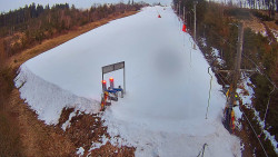 Kamera u nástupu na vlek svah A