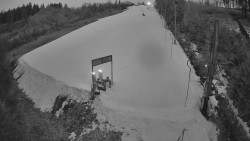 Kamera u nástupu na vlek svah A