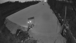 Kamera u nástupu na vlek svah A