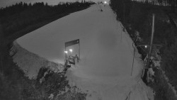 Kamera u nástupu na vlek svah A