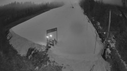 Kamera u nástupu na vlek svah A