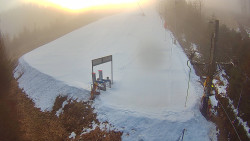 Kamera u nástupu na vlek svah A