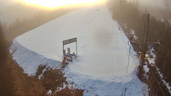 Kamera u nástupu na vlek svah A