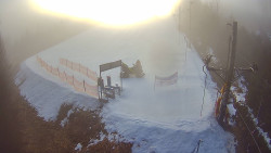 Kamera u nástupu na vlek svah A