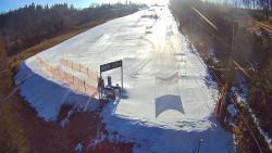 Kamera u nástupu na vlek svah A