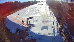 Kamera u nástupu na vlek svah A