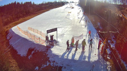 Kamera u nástupu na vlek svah A