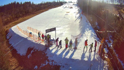 Kamera u nástupu na vlek svah A