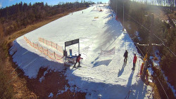 Kamera u nástupu na vlek svah A