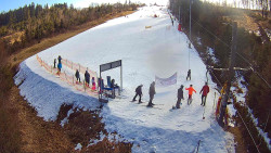 Kamera u nástupu na vlek svah A