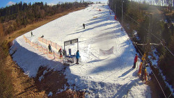 Kamera u nástupu na vlek svah A