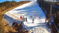 Kamera u nástupu na vlek svah A