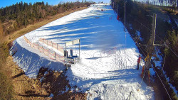 Kamera u nástupu na vlek svah A