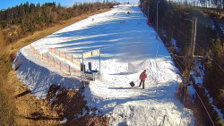 Kamera u nástupu na vlek svah A