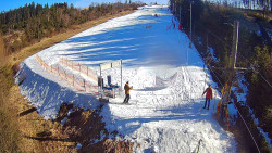 Kamera u nástupu na vlek svah A
